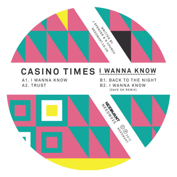 Casino Times - I Wanna Know EP